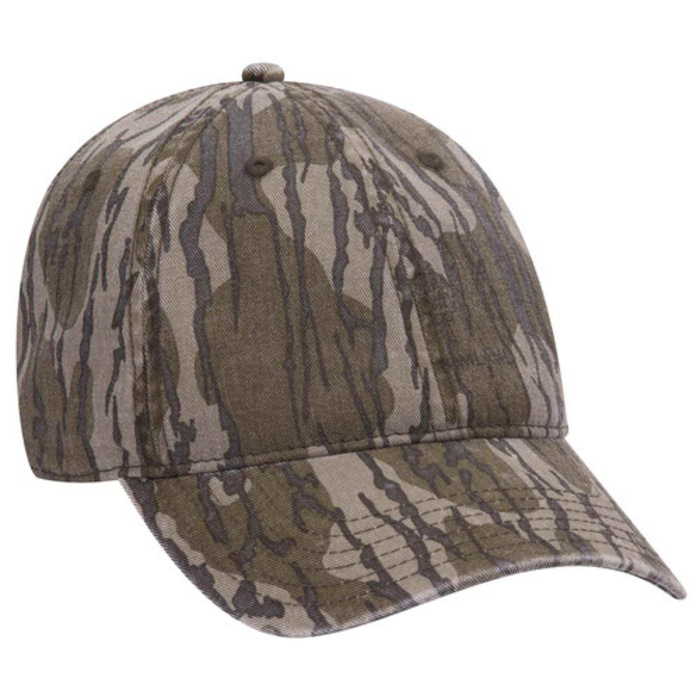 OTTO CAP Mossy Oak Camouflage 6 Panel Low Profile Dad Hat Thumbnail