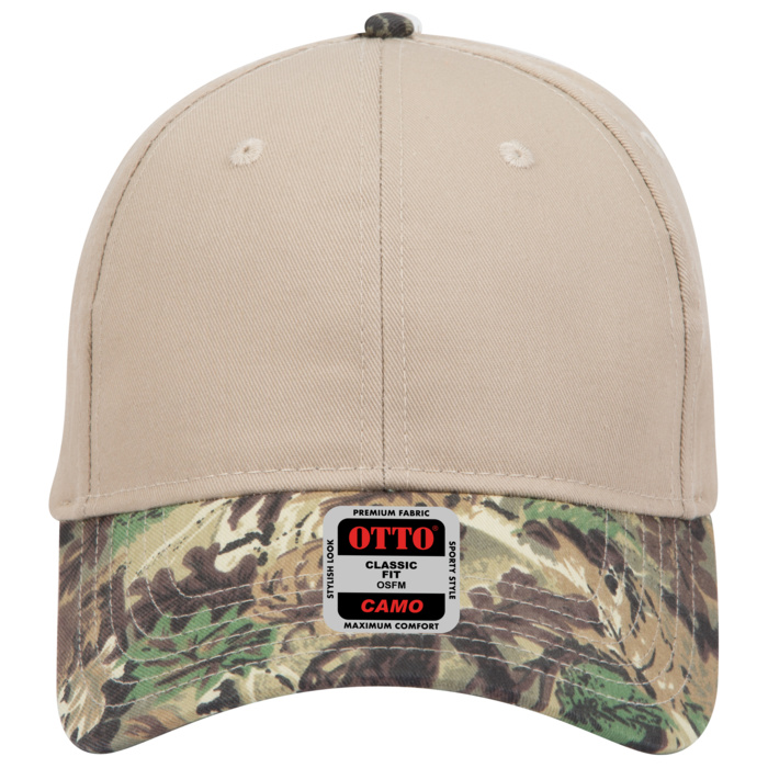 OTTO CAP Camouflage 6 Panel Low Profile Baseball Cap Thumbnail