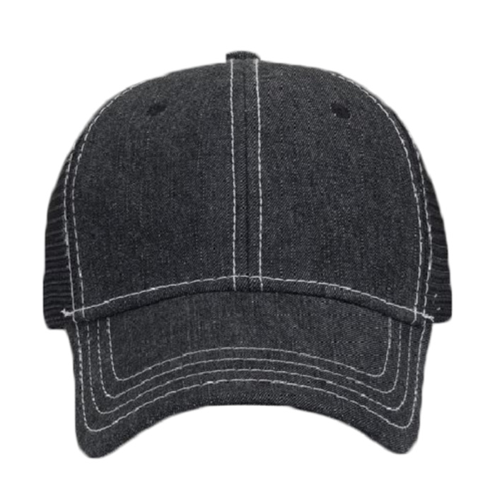 OTTO CAP 6 Panel Low Profile Mesh Back Trucker Hat Thumbnail