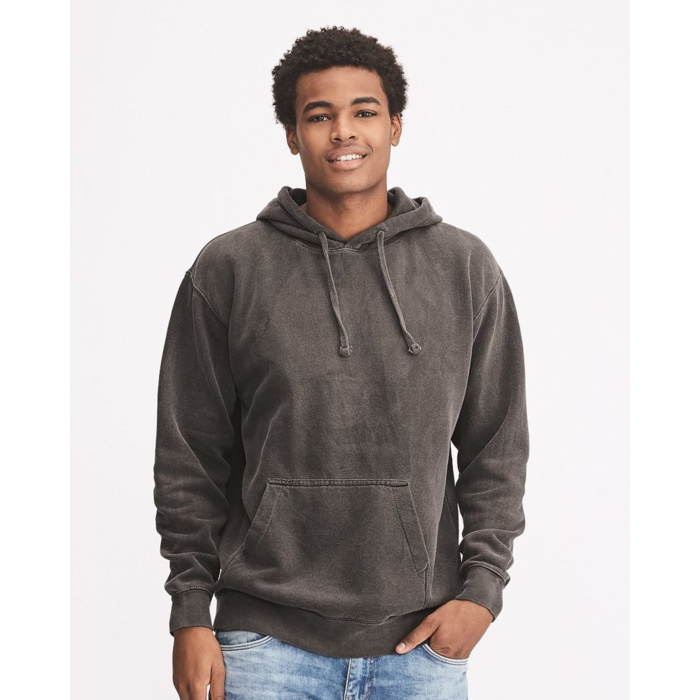 Garment-Dyed Hooded Sweatshirt Thumbnail
