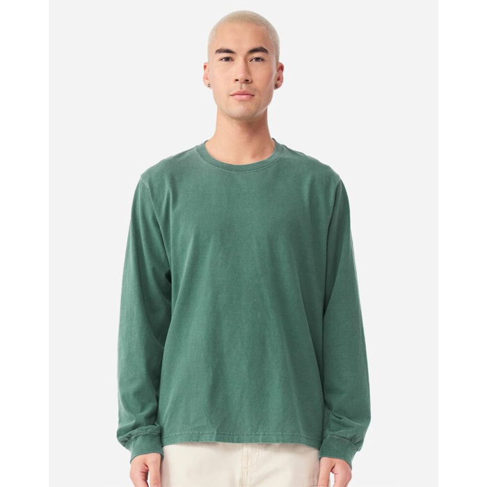 Unisex Heavyweight Garment-Dyed Long Sleeve Tee Thumbnail