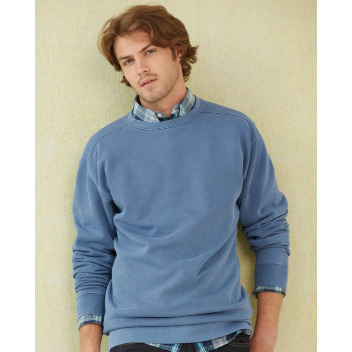 Garment Dyed Ringspun Crewneck Sweatshirt Thumbnail