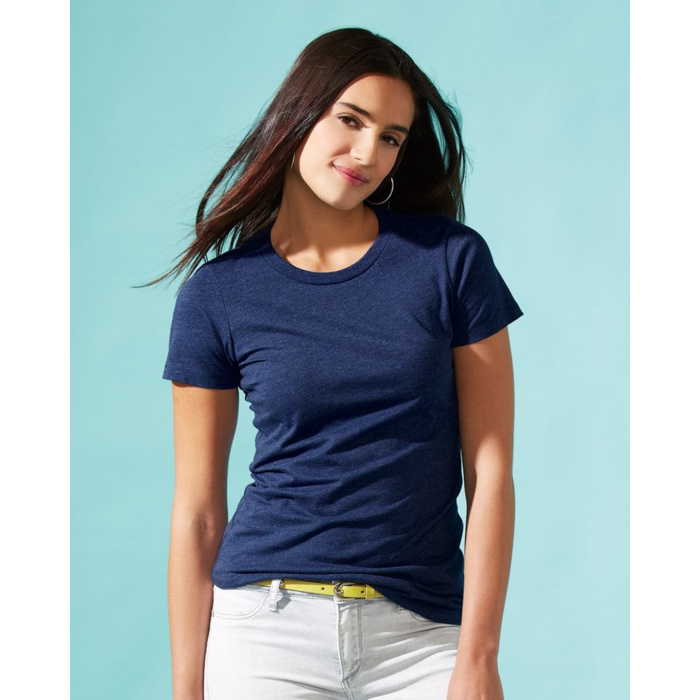 Women’s CVC Short Sleeve Crew Thumbnail