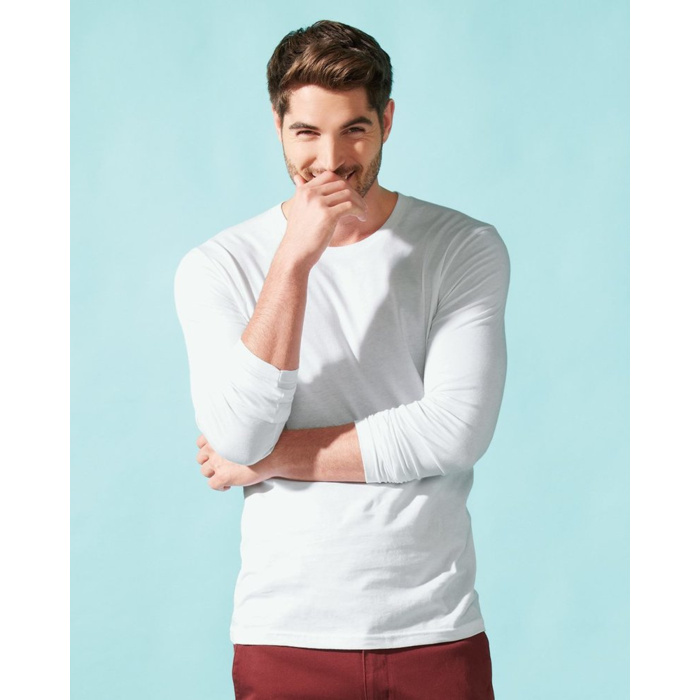 Cotton Long Sleeve Crew Thumbnail