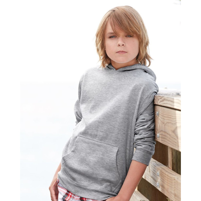 Youth Midweight Hooded Sweatshirt Thumbnail